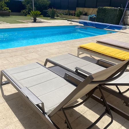 Detente Bas De Villa Jacuzzi, Piscine A 15 Min De Nice Каррос Екстер'єр фото